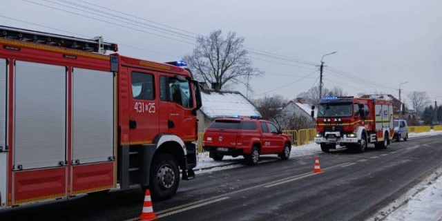 Śmiertelny skutek pożaru w gminie Sędziejowice. Nie żyje 70-latek