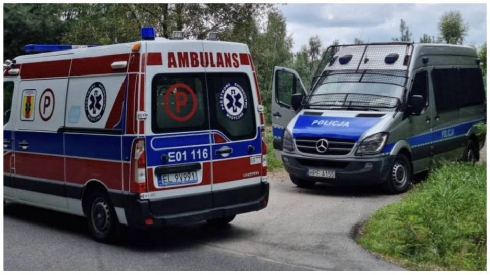 Dramatyczna akcja ratunkowa w lesie u zbiegu Popławskiej i Smugowej. W akcji sztab policji!